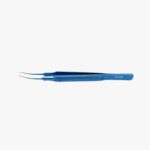 Colibri Corneal Forceps – 0.12 mm Teeth 105 mm Anodized titanium with textured handle and anti-glare finish