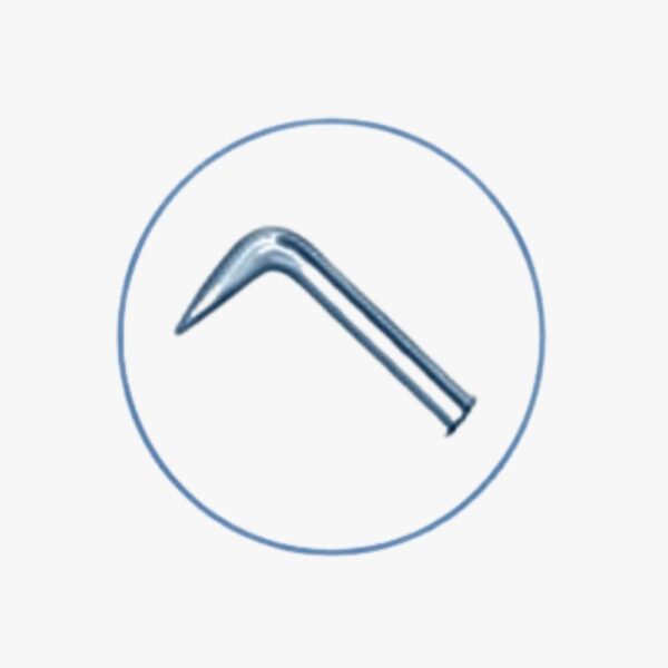 Minardi Quick Phaco Chopper – Sharp Tip Anodized titanium with slim, round handle and anti-glare finish