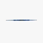 1.5mm / 2.0mm Cups Double-Ended Chalazion Curette Anodized titanium with textured handle and anti-glare finish
