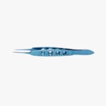 Bonn Fixation Forceps – 0.3mm Teeth Anodized titanium with lightweight handle and anti-glare finish