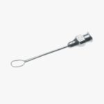 Irrigating Vectis/5 mm Loop – 18G Thin-Wall Cannula stainless steel with all-metal Luer hub and anti-glare finish
