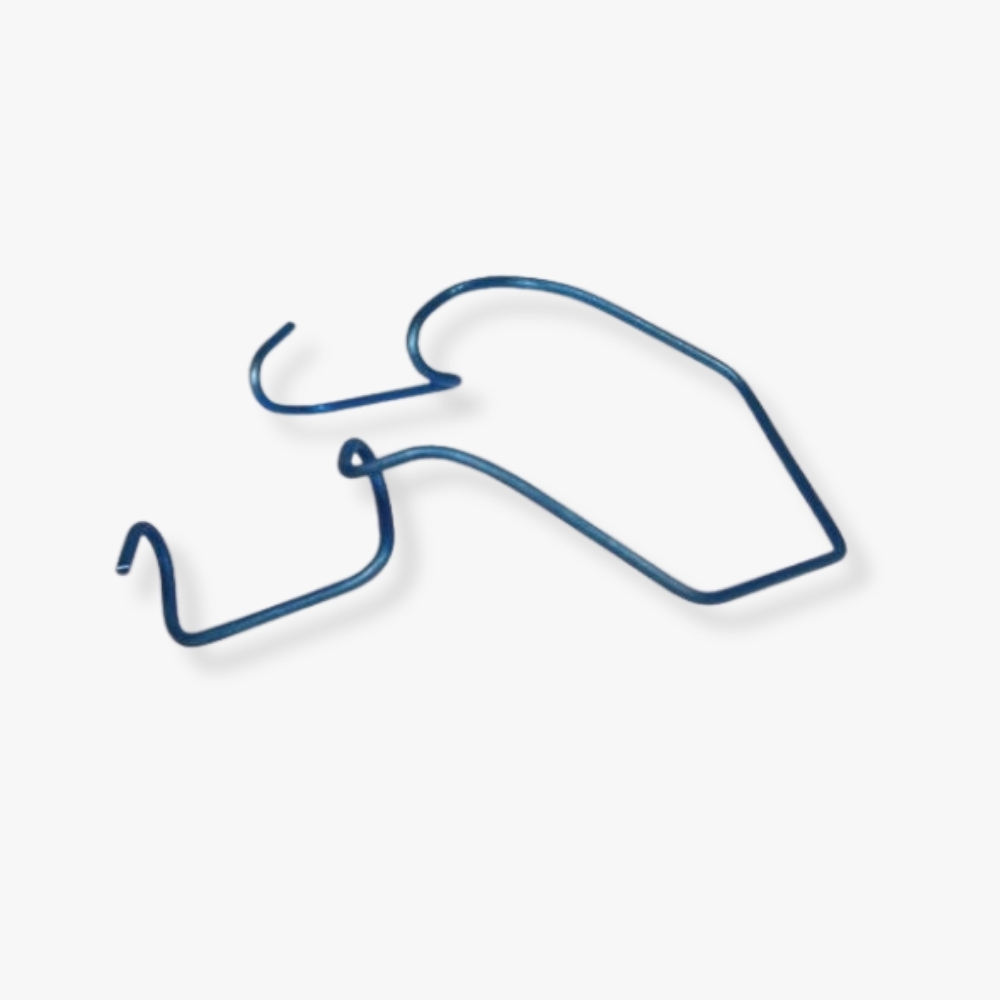 Kratz-Barraquer Wire Speculum – 13.5mm Blades (Open Blades) Anodized titanium with polished finish and 52mm length