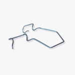 13.5mm Blades (Nasal Placement) Nagahara Wire Speculum Anodized titanium with polished finish and 52mm length