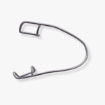 7mm Blades Pediatric Wire Speculum Stainless steel with polished finish and 29mm length
