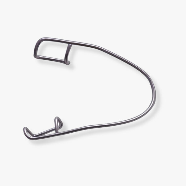7mm Blades Pediatric Wire Speculum Stainless steel with polished finish and 29mm length