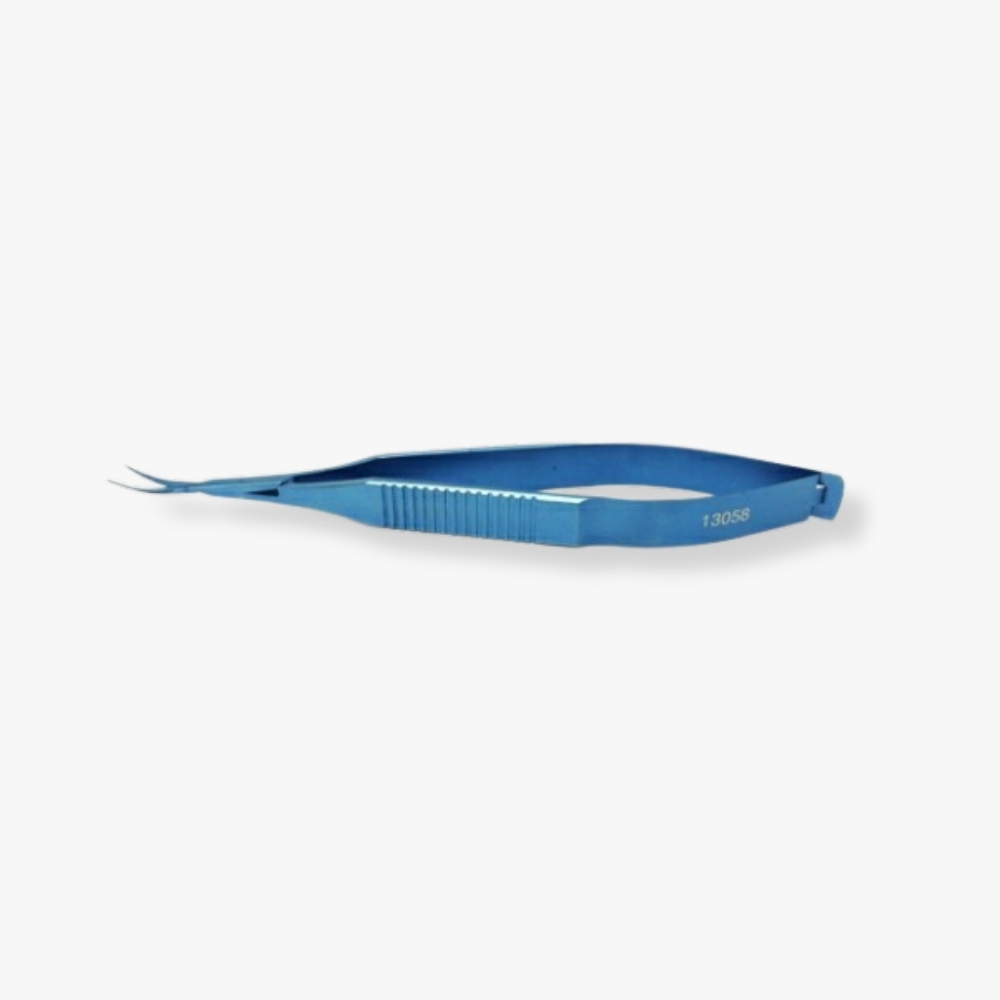 Westcott Curved Tenotomy Scissors – 25mm Blades Anodized titanium with ribbed handle and anti-glare finish