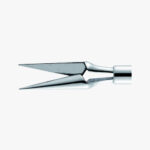 Retinal Scissors – Curved Shaft 23G Stainless steel with smooth curved shaft and polished finish