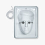 Phaco eye fixation head – i-MASK simulator with drainage tube