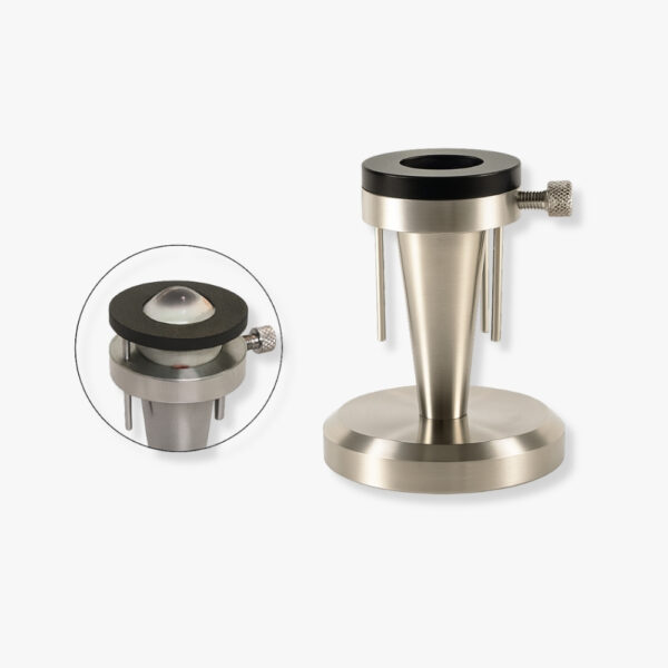 i-STAND Eye Ball Stand – Stainless steel ophthalmic fixation device with circular base