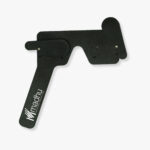 Multi Purpose Occluder – Black handle with adjustable pinholes and shutter attachments – ABS plastic diagnostic tool