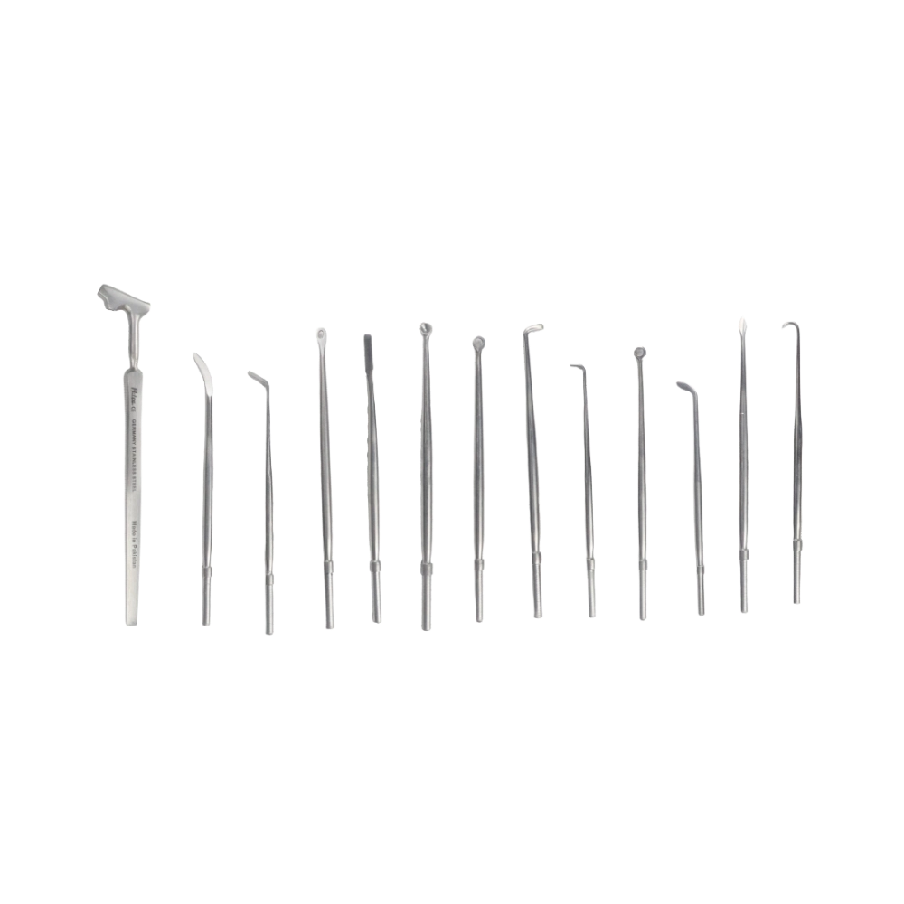 Foreign body set 10 pcs for emergency ENT cases