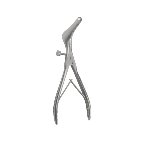 Vienna nasal speculum with screw medium for controlled exposure