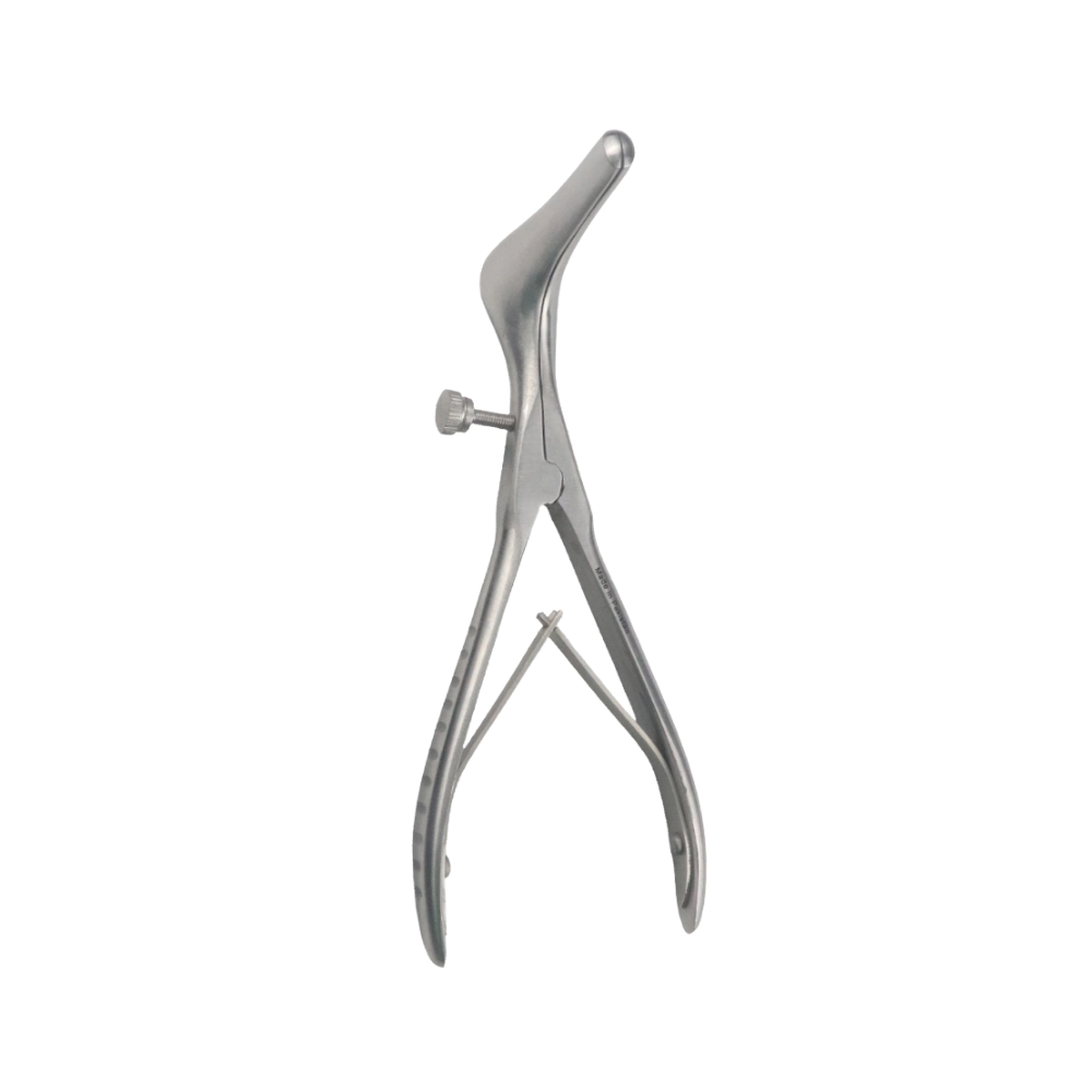 Vienna nasal speculum with screw medium for controlled exposure