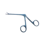 Crocodile forceps 8.5 cm blue for ear canal procedures