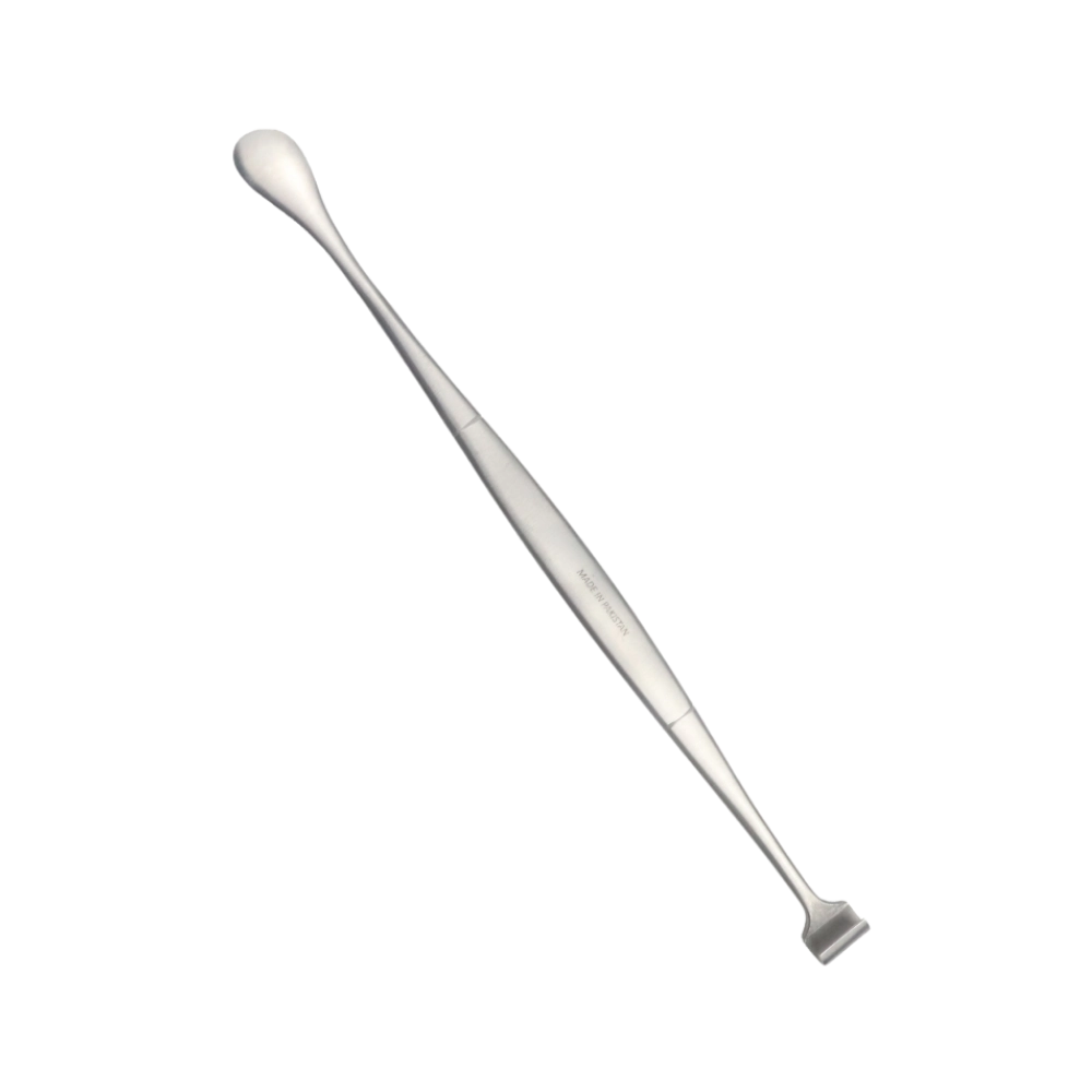 Hurd dissector with serration for firm tissue handling