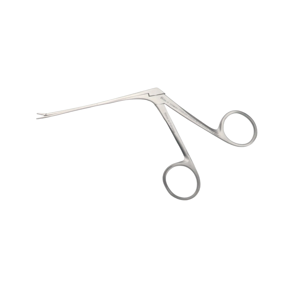 Micro alligator forceps 8.5 cm for delicate ear work