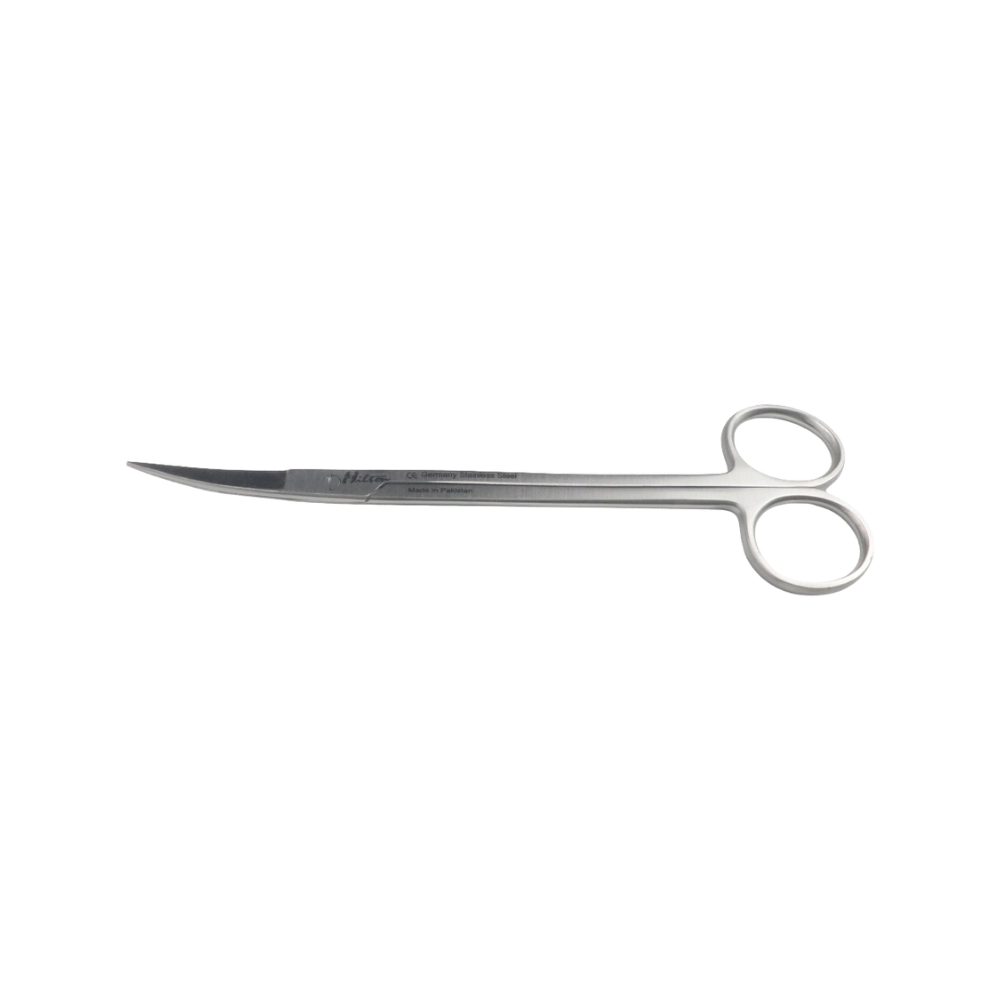 Kelly dissecting scissors 20 cm curved for deep surgical dissection