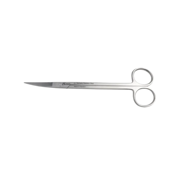 Kelly dissecting scissors 18 cm straight for controlled tissue cutting