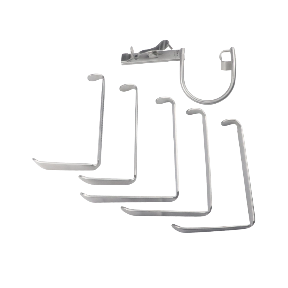 Surgical Boyle davis mouth gag set rubber bag for tonsil surgery