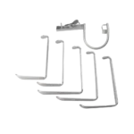 Surgical Boyle davis mouth gag set wooden box for ENT surgery