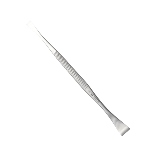 Serrated elevator for bone and tissue lifting