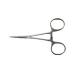 Halstead mosquito forceps stainless steel ratchet handle curved