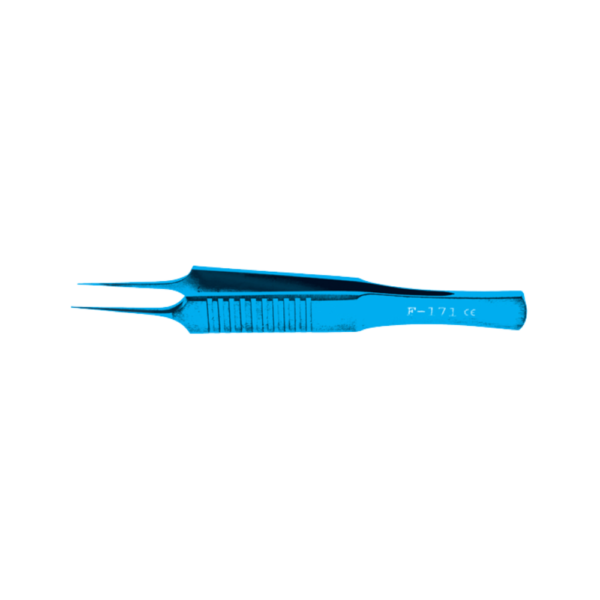 McPherson tying forceps stainless steel spring handle straight 4 mm platform
