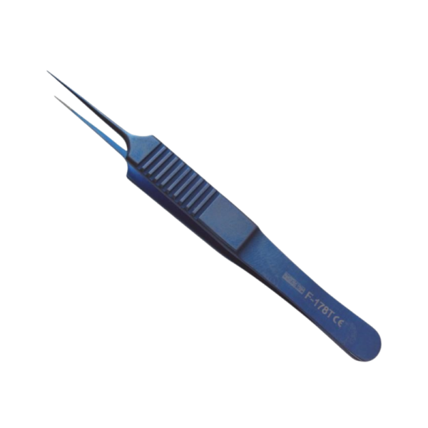 McPherson tying forceps stainless steel spring handle straight 10 mm platform