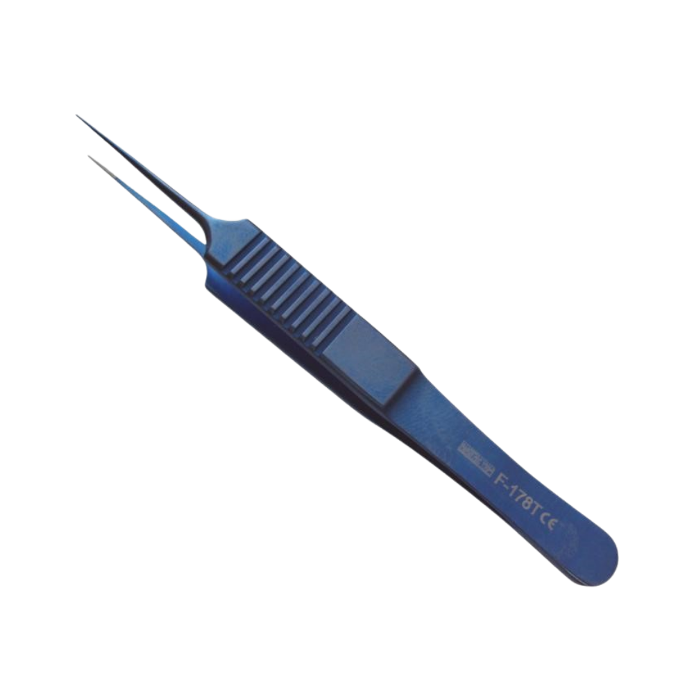 McPherson tying forceps stainless steel spring handle straight 10 mm platform