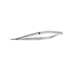 Castroviejo corneal scissors stainless steel spring handle 7.5 mm blades