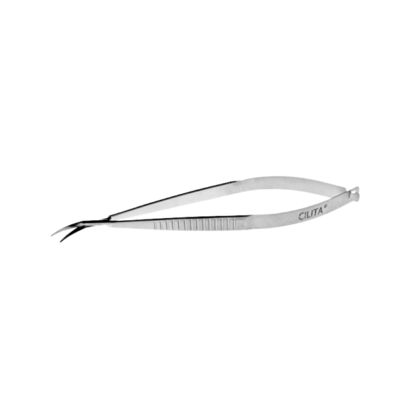 Katzin corneal transplant scissors stainless steel right 9 mm blades