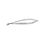 Katzin corneal transplant scissors stainless steel left 9 mm blades