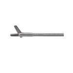 Scissors single action semi-rigid blunt tip 5 Fr gynecologic endoscopy