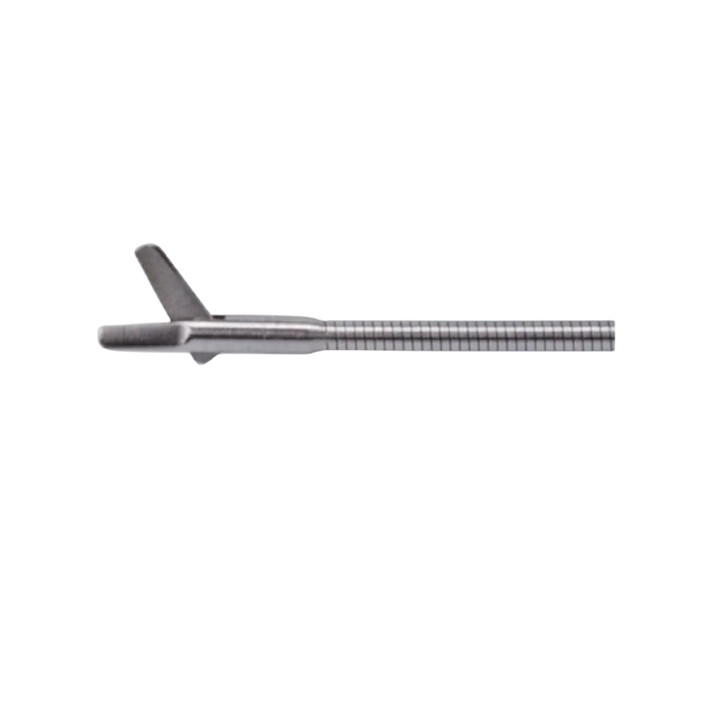 Scissors single action semi-rigid blunt tip 5 Fr gynecologic endoscopy