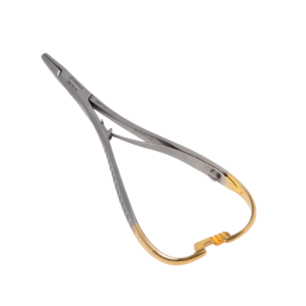 Lichtenberg Needle Holder 5.5 Inch with tungsten carbide insert jaws