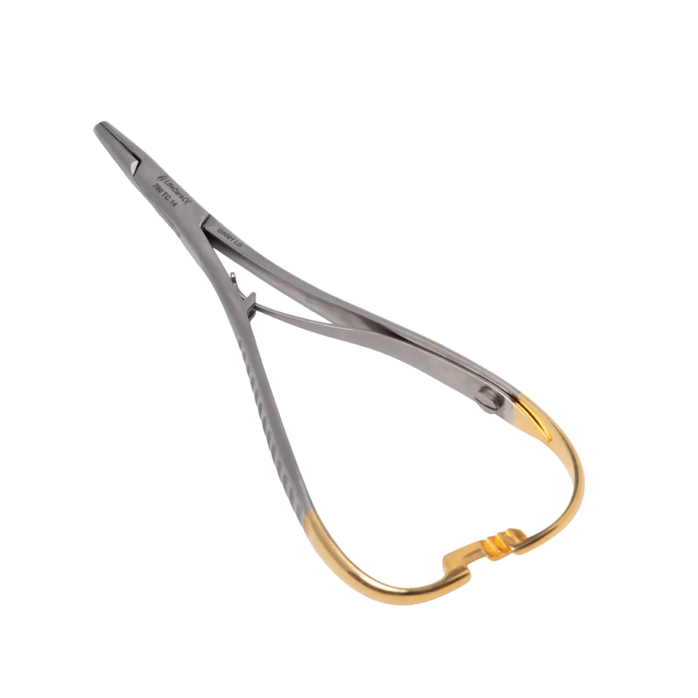 Lichtenberg Needle Holder 5.5 Inch with tungsten carbide insert jaws