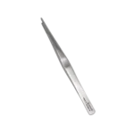 Lane tissue forceps 1x2 teeth 18 cm for surgical precision