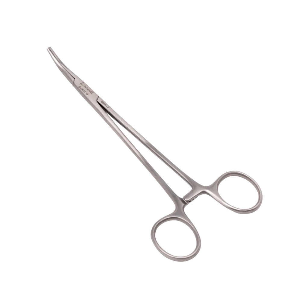 Halsted-Mosquito Forceps Curved 7 Inch with 1X2 Teeth for surgical use