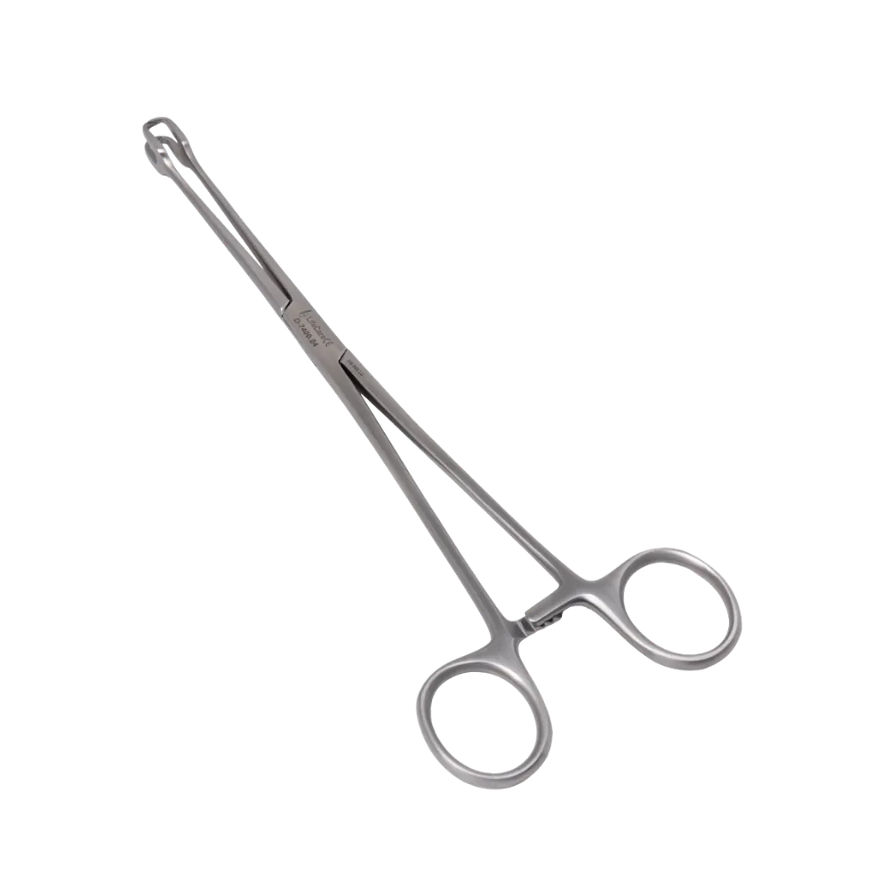 Schroeder Vulsellum Forceps 9.5 Inch 2X2 Teeth Sraight surgical tool