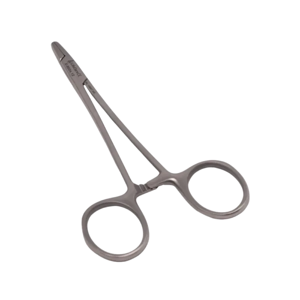 Derf Needle Holder 4.75 Inch Serrated Jaw for precise needle control