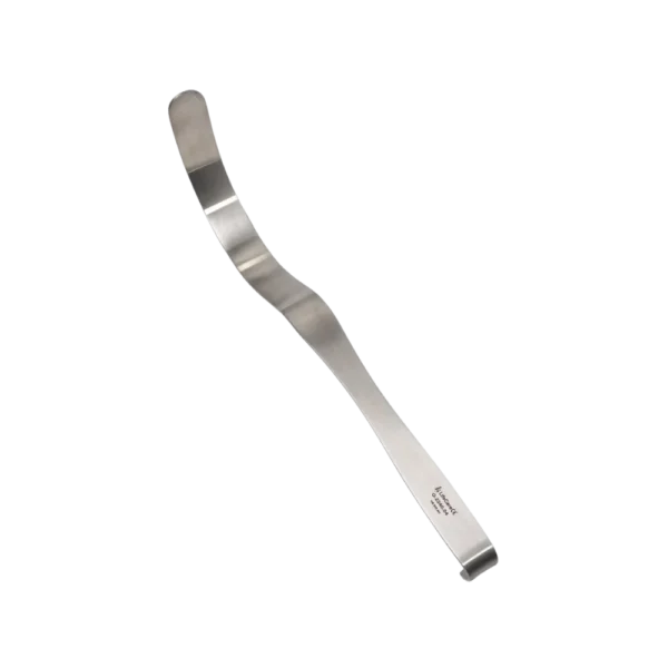 Deaver Retractor Fig.1 300X25Mm surgical instrument with narrow curved blade