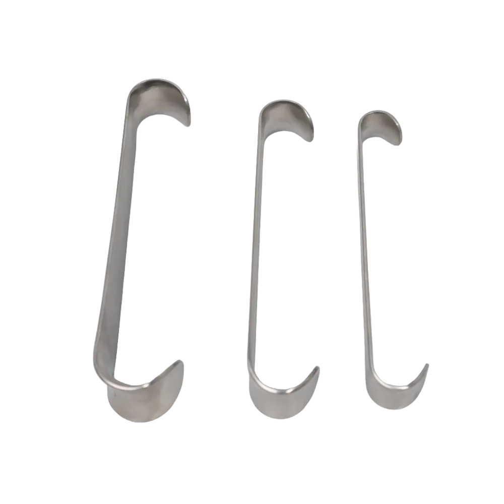 Roux Retractors Set Of 3 surgical instrument for soft-tissue retraction