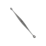 Volkmann Double Ended Bone Curettes with round-oval design 8 inch