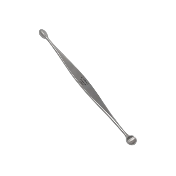 Volkmann Double Ended Bone Curettes with round-oval design 8 inch