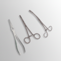 ENT forceps for grasping and handling tissue in ear, nose and throat procedures
