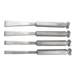 Gouge Set of 4 pcs with Handle for orthopedic bone shaping