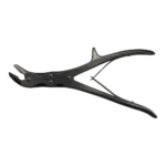 Double Action Curved Bone Rongeur (Duckbill) -L surgical instrument