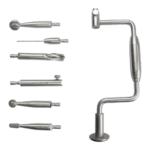 Manual Bone Drill Set for precise orthopedic surgical procedures