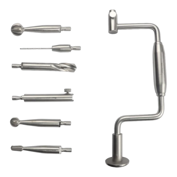 Manual Bone Drill Set for precise orthopedic surgical procedures