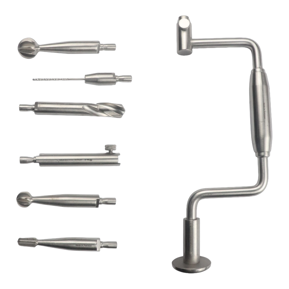 Manual Bone Drill Set for precise orthopedic surgical procedures
